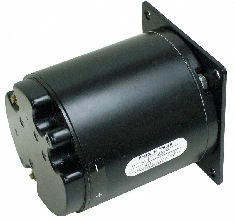 Prestolite 1/6 Permanent Magnet DC Wound Field Motor,CW/CCW Rotation,7 in Overall Length - MZD-4001