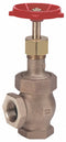 Milwaukee Valve Class 300 Globe Valve, FNPT x FNPT, Bronze, 1/4 in Pipe Size - Valves - 582 1/4"