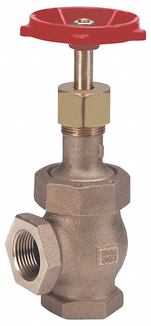 Milwaukee Valve Class 300 Globe Valve, FNPT x FNPT, Bronze, 1/4 in Pipe Size - Valves - 582 1/4"