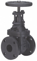 Milwaukee Valve Gate Valve, Valve Class Class 125, Cast Iron, Flange Connection Type, Pipe Size - Valves 2 in - 2882-M 2"