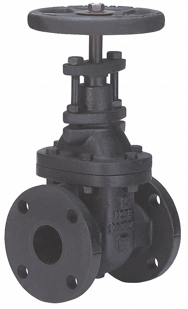 Milwaukee Valve Gate Valve, Valve Class Class 125, Cast Iron, Flange Connection Type - 2882-M 2-1/2"