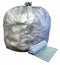 AbilityOne Trash Bag, 45 gal., HDPE, Coreless Roll, Clear, PK 250 - 8105-01-557-4973
