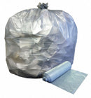 AbilityOne Trash Bag, 10 gal., HDPE, Coreless Roll, Clear, PK 1000 - 8105-01-517-1370