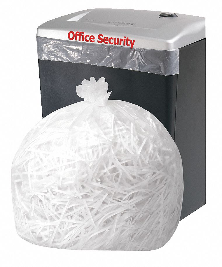 AbilityOne Trash Bag, 45 gal., LLDPE, Coreless Roll, Clear, PK 50 - 8105-01-557-4974