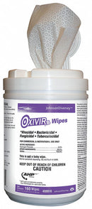 Diversey Disinfecting Cleaning Wipes, 160 ct., Canister, Sheet Size 6 in x 7 in, Ready to Use, PK 12 - 4599516