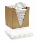 AbilityOne Dry Wipe, Ability One 8543, 12-1/2" x 14-1/4", Number of Sheets 400, White - 7920-00-532-8543