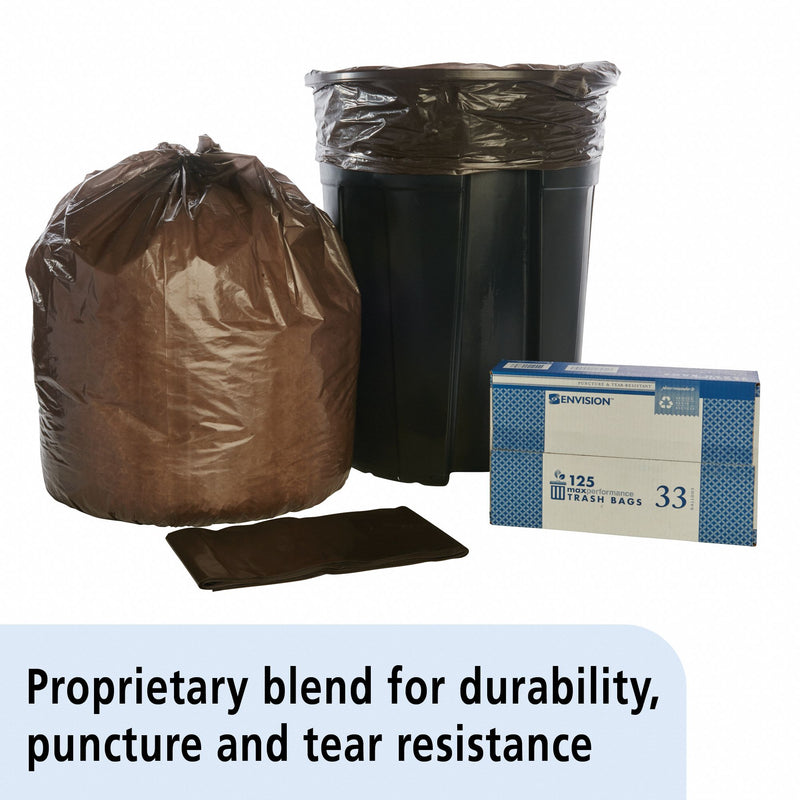 Brown trash bags deals