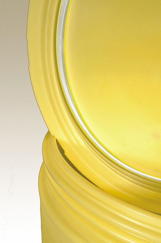 Enpac 95 gal Yellow Polyethylene Open Head Salvage Drum - 1295-YE