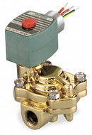 Redhat Hot Water Solenoid Valve, 2-Way/2-Position Valve Design, Normally Closed Valve Configuration - 8221G005HW