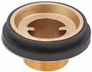 Brass and Rubber Toilet Spud, Brass, For Use With Most Toilets - SP-225