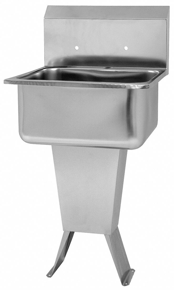 Sani-Lav Sani-Lav, 1, Floor, Stainless Steel, Hand Sink - 5218