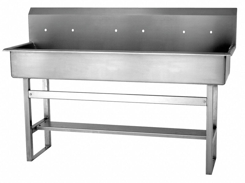 Sani-Lav Sani-Lav, 3, Floor, Stainless Steel, Wash Station - 56F8