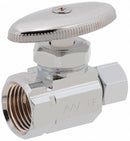 Top Brand Chrome Plated Multi-Turn Supply Stop, FNPT Inlet Type, 125 psi - 29-1004LF