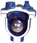 Val-Matic 175 psi Clean Water Air Release Valve, 1 in Inlet Size, 1/2 in Outlet Size - 15A.3