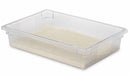 Rubbermaid 26 in" x 18 in" x 6 in" Co-Polyester Food/Tote Box, Clear - FG330800CLR
