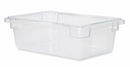 Rubbermaid 18 in" x 12 in" x 6 in" Co-Polyester Food/Tote Box, Clear - FG330900CLR