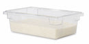 Rubbermaid 18 in" x 12 in" x 6 in" Co-Polyester Food/Tote Box, Clear - FG330900CLR