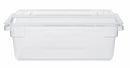 Rubbermaid 18 in" x 12 in" Co-Polyester Food/Tote Lid, Clear - FG331000CLR