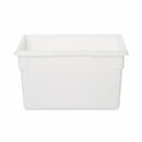 Rubbermaid 26 in" x 18 in" x 15 in" White Polyethylene Food/Tote Box, White - FG350100WHT