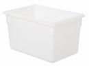 Rubbermaid 26 in" x 18 in" x 15 in" White Polyethylene Food/Tote Box, White - FG350100WHT