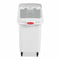 Rubbermaid 29 1/4 in" x 15 1/2 in" x 28 in Mobile Bulk Storage, White - FG360288WHT