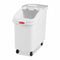 Rubbermaid 29 1/4 in" x 15 1/2 in" x 28 in Mobile Bulk Storage, White - FG360288WHT