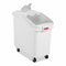 Rubbermaid 29 1/4 in" x 15 1/2 in" x 28 in Mobile Bulk Storage, White - FG360288WHT
