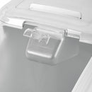 Rubbermaid 29 1/4 in" x 15 1/2 in" x 28 in Mobile Bulk Storage, White - FG360288WHT
