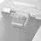 Rubbermaid 29 1/4 in" x 15 1/2 in" x 28 in Mobile Bulk Storage, White - FG360288WHT