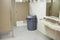 Rubbermaid BRUTE Series, Trash Can Top, Round, Funnel, 32 gal, Gray - FG354300GRAY