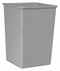 Rubbermaid FG395800GRAY - Trash Can Square 35 gal. Gray