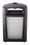 Rubbermaid 35 gal Square Ashtray/Trash Can, Plastic, Sable - FG397001SBLE