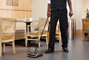 Rubbermaid Stick Sweeper, Manual, 7 1/2 in Cleaning Path Width, 40 in Handle Length, Brushless - FG421588BLA