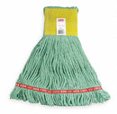 Rubbermaid Side Gate Synthetic String Wet Mop Head, Green - FGA15106GR00
