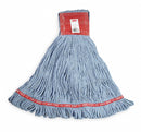 Rubbermaid Side Gate Synthetic String Wet Mop Head, Blue - FGA25106BL00
