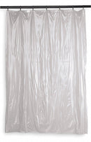 AbilityOne Shower Curtain, 50" Width, Vinyl, Translucent, Standard Grommets - 7230-00-205-1762