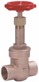 Milwaukee Valve Gate Valve, Valve Class Class 125, Bronze, Solder Connection Type, Pipe Size - Valves 1 in - 149 1