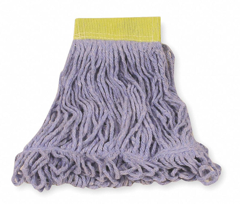 Rubbermaid Side Gate Synthetic String Wet Mop Head, Blue - FGD25106BL00