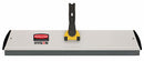 Rubbermaid Gray and Yellow Aluminum Microfiber Pad Holder With Squeegee, 1 EA - FGQ57000YL00