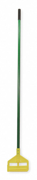 Rubbermaid Wet Mop Handle, Side Gate Mop Connection Type, Green, Fiberglass, 60" Handle Length - FGH14600GR00