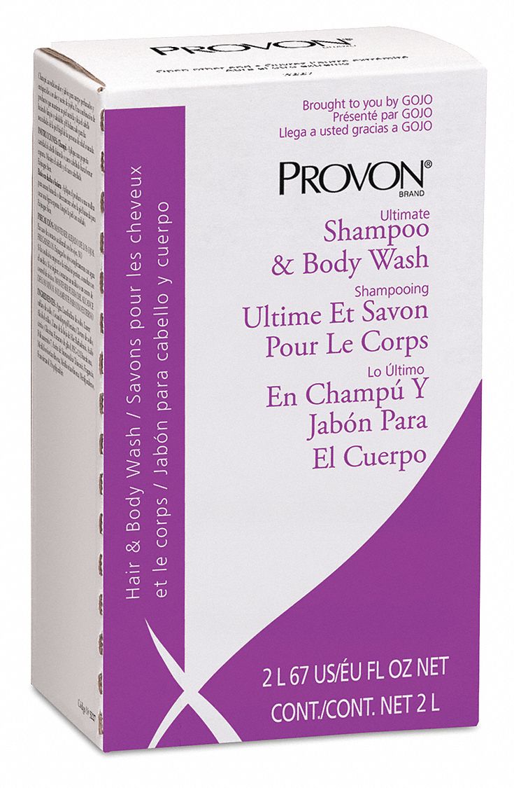 Provon Liquid, Shampoo and Body Wash, Herbal, 2000mL, Cartridge, PK 4 - 3227-04