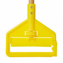 Rubbermaid Wet Mop Handle, Side Gate Mop Connection Type, Natural, Wood, 52-3/8" Handle Length - FGH116000000