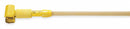 Rubbermaid Wet Mop Handle, Clamp Mop Connection Type, Natural, Wood, 60" Handle Length - FGH216000000
