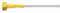 Rubbermaid Wet Mop Handle, Clamp Mop Connection Type, Gray, Fiberglass, 60" Handle Length - FGH24600GY00