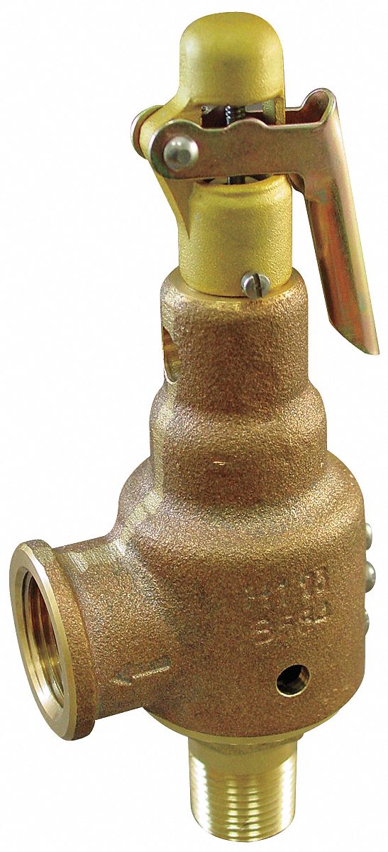 Kunkle Bronze Safety Relief Valve, MNPT Inlet Type, FNPT Outlet Type - 6010DCV01-KM0050