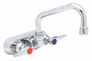 T&S Brass Low Arc Laundry Sink Faucet, Lever Faucet Handle Type, 2.20 gpm, Chrome - B-1115