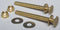 Hercules Bolts, Fits Brand Universal Fit, For Use with Series Universal Fit, Toilets, Gravity Tanks - 90174C