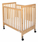 Foundations 1631040 - Compact Size Crib Natural 3 in Mattress