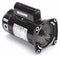 Century 1/2 HP Square Flange Pool Pump Motor, Capacitor-Start/Run, 3450 Nameplate RPM, 115/230 Voltage, 48Y - QC1052