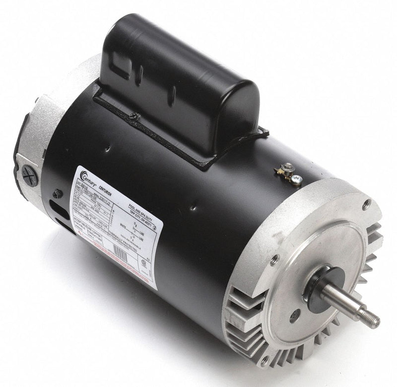 Century 3 HP Pool and Spa Pump Motor, Permanent Split Capacitor, 208-230V, 56J Frame - B818